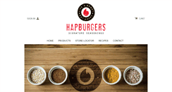 Desktop Screenshot of hapburgers.com