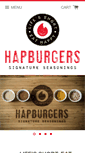 Mobile Screenshot of hapburgers.com